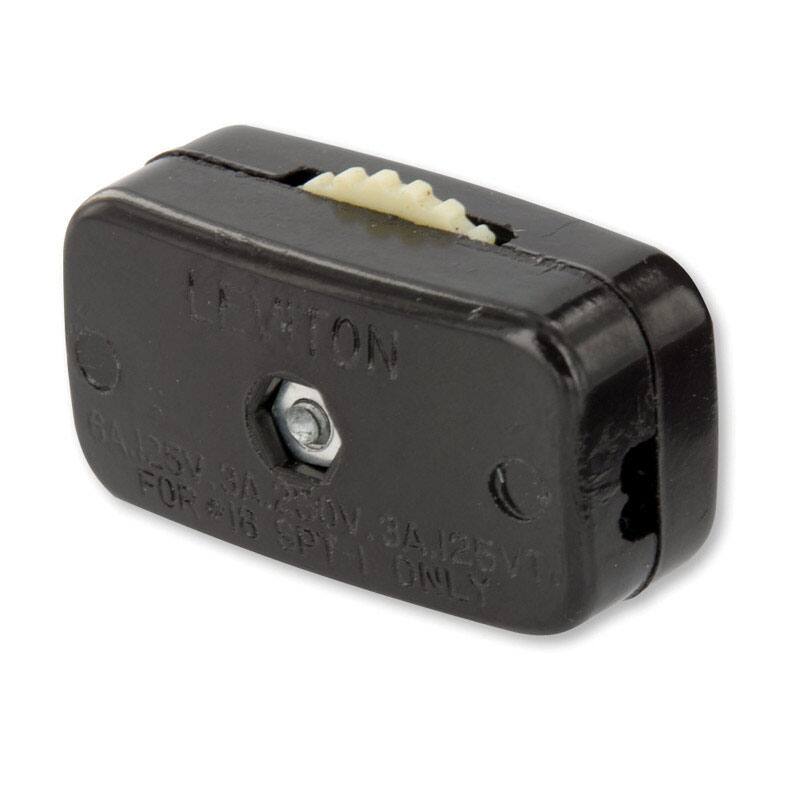LEXTON 6A 125V 3N  
FOR #18 #16 SPT 250V / 8A 125V ONLY
