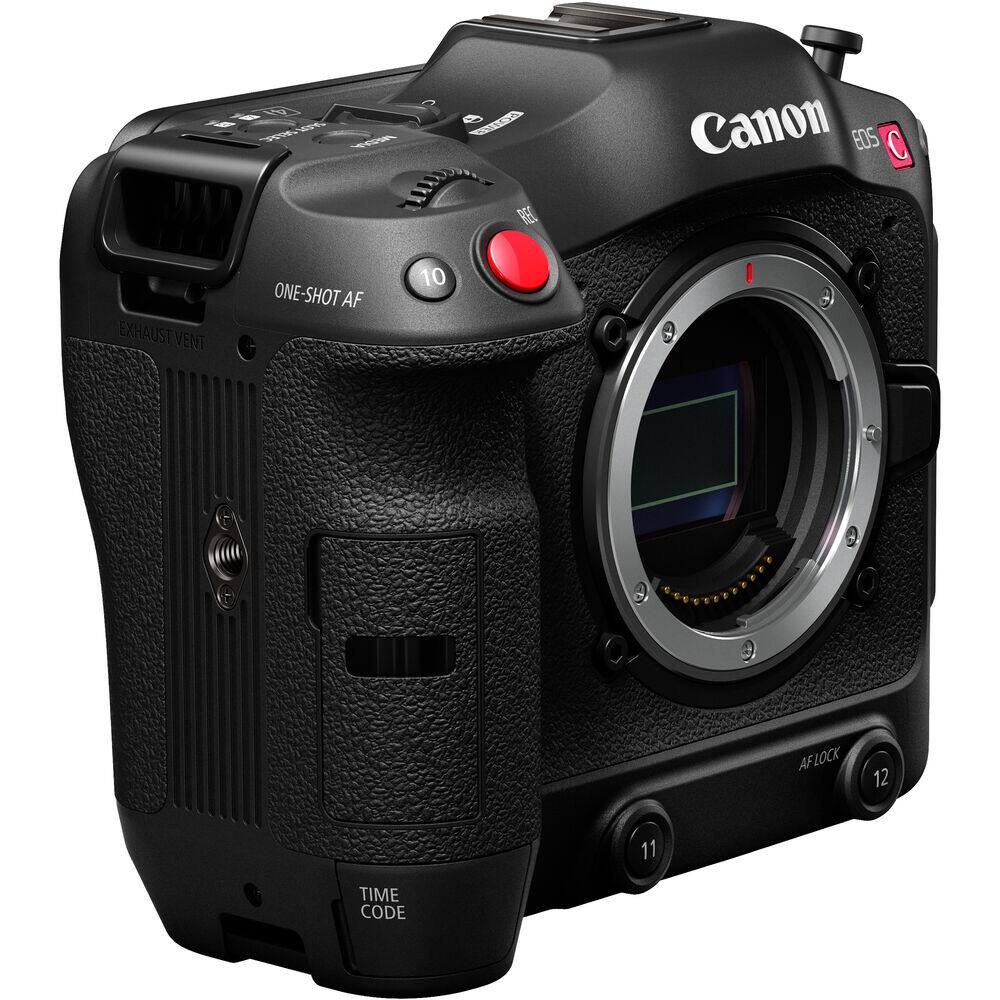 Canon EOS C EXHAUST VENT  
ONE-SHOT AF  
AF LOCK  
TIME CODE
