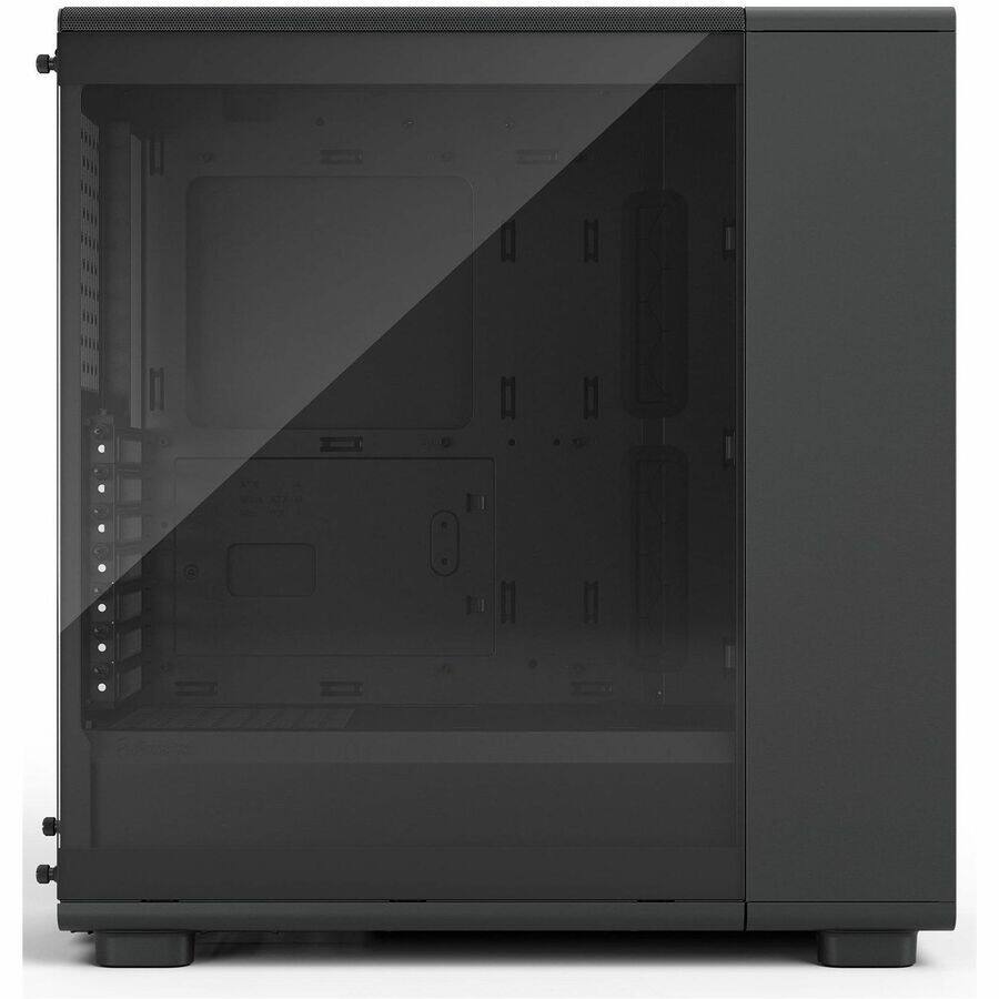 Back. Fractal Design - Fractal Design Epoch Black RGB - Tempered Glass, High Airflow, Mesh Front, 3 RGB Fans, Spacious ATX/mATX/ITX Case - Black.