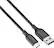 Angle. Best Buy essentials™ - 10' USB-C to USB Braided Charge-and-Sync Cable - Black.