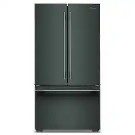 KitchenAid - 24 Cu. Ft. French Door Counter-Depth Refrigerator with Interior Dispense - Stainless Steel