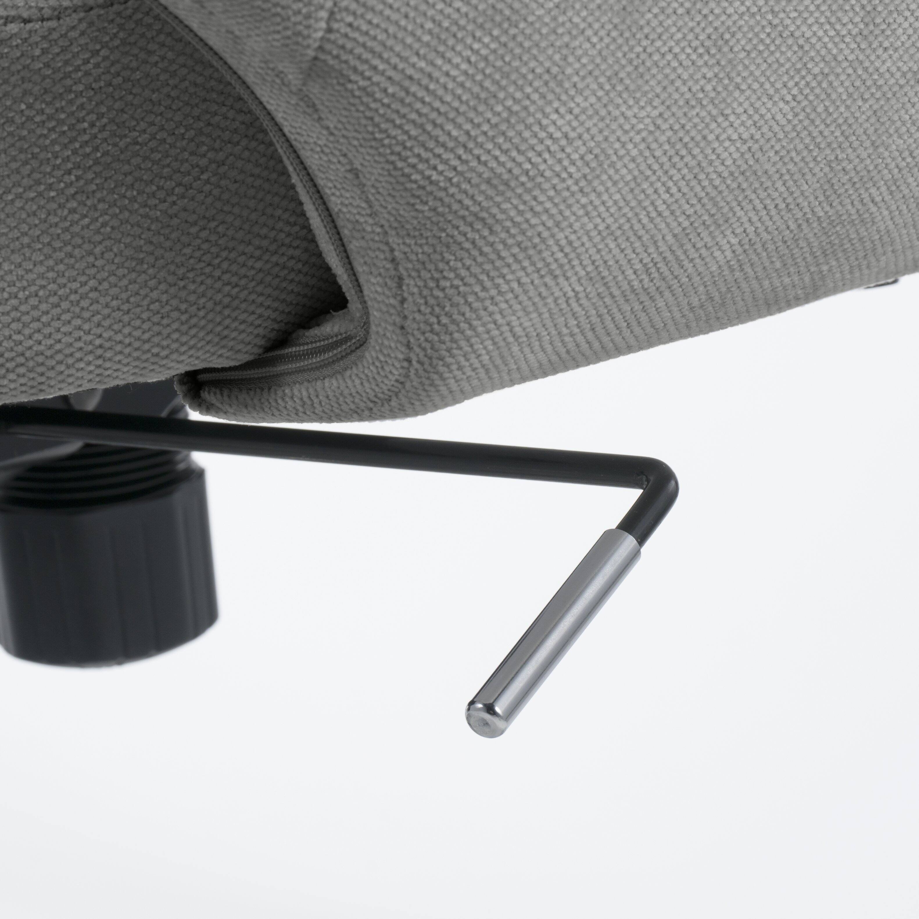 Serta Mia RetroModern Soft Velvet Upholstery Ergonomic Home Office