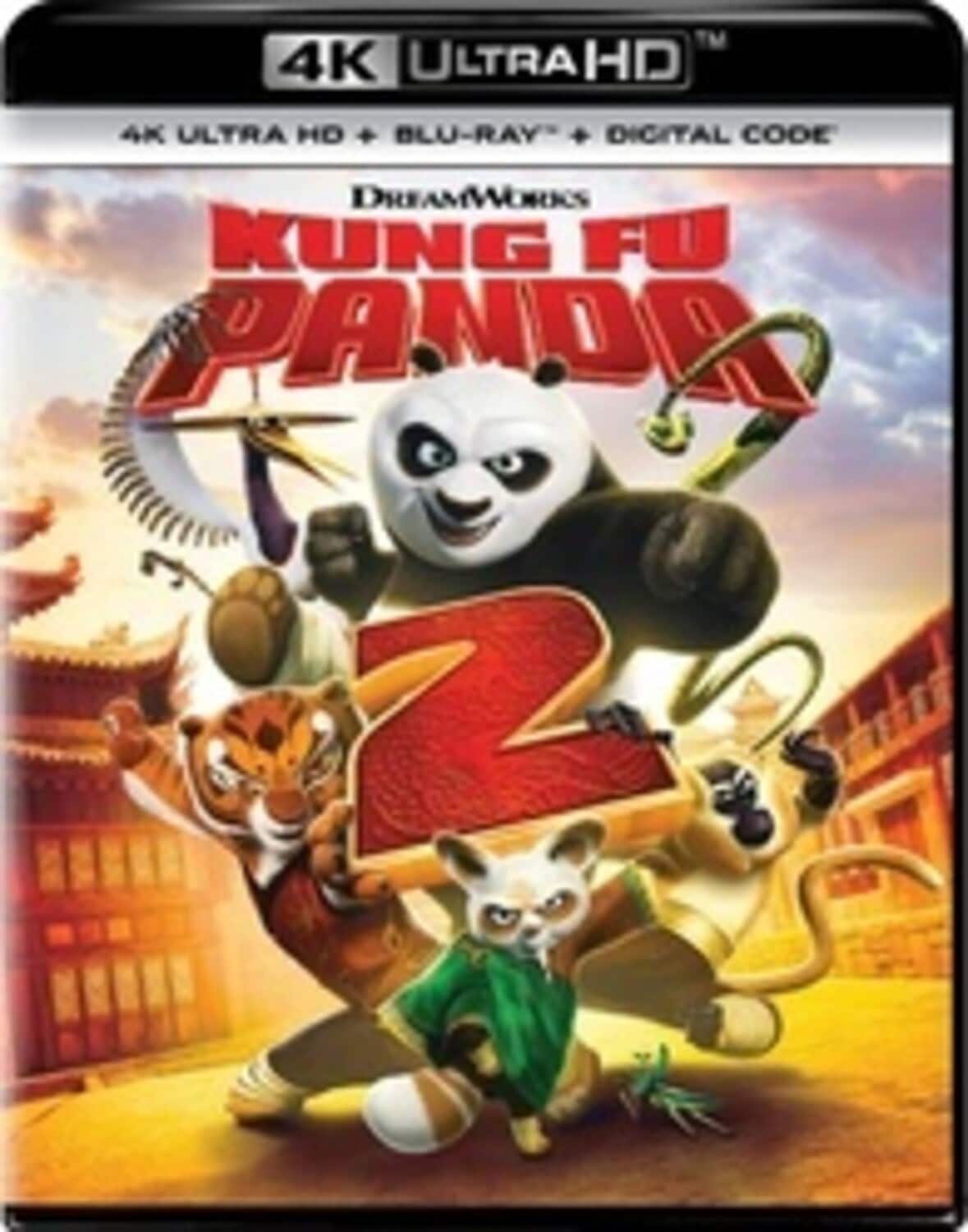 Front. Kung Fu Panda 2   - 4K Blu-Ray.
