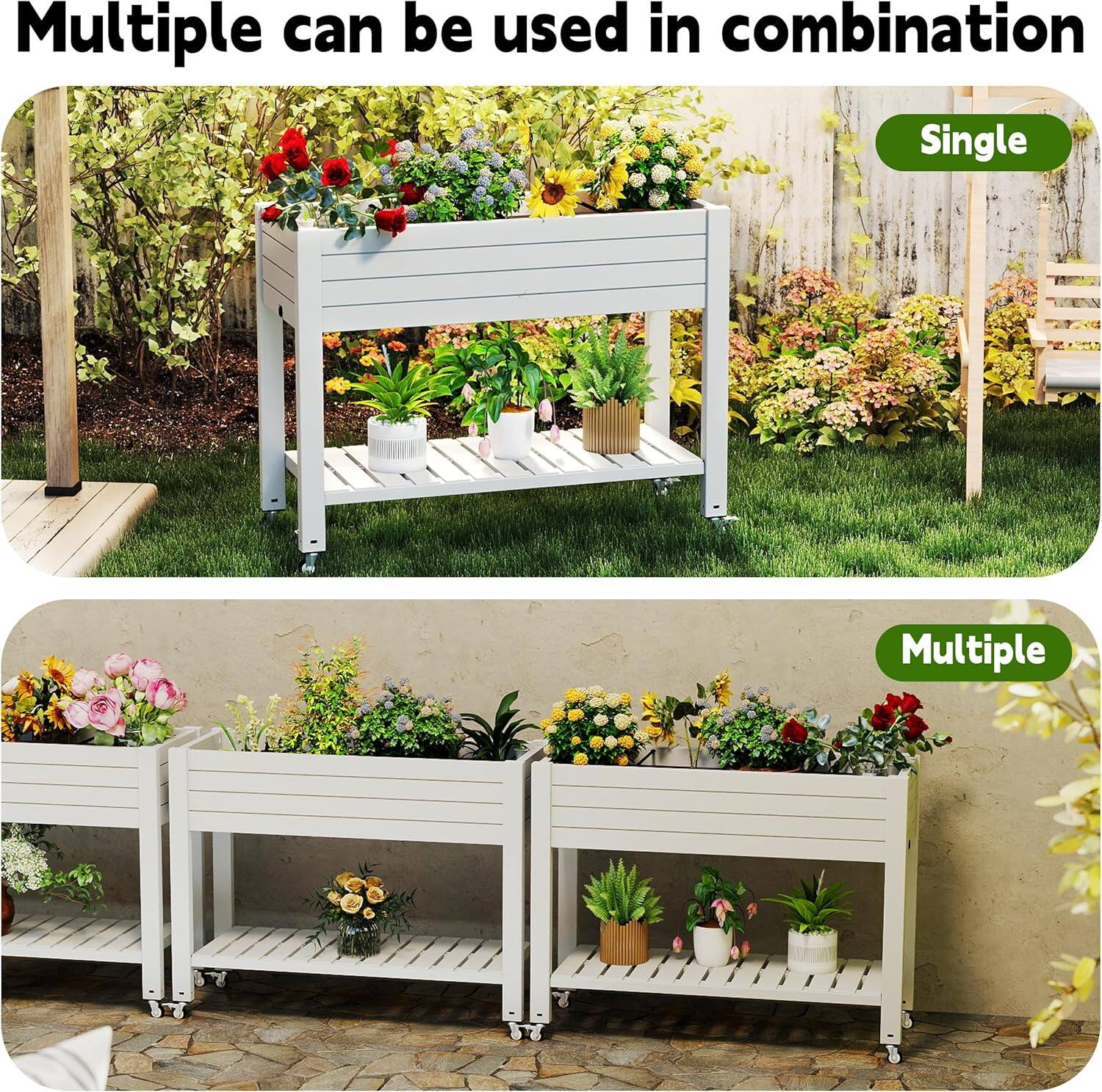 Multiple can be used in combination

Single

Multiple