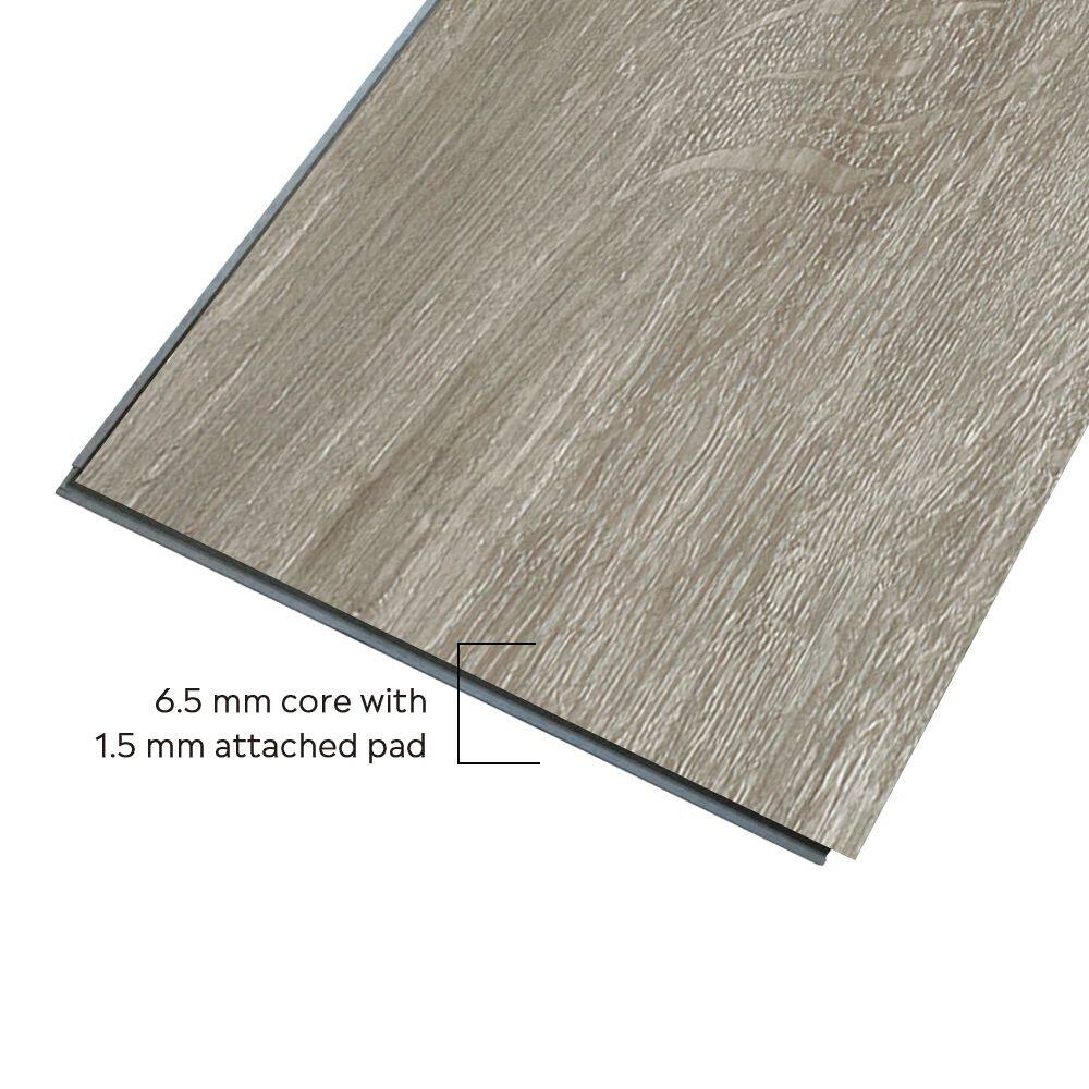 6.5 mm core with 1.5 mm attached pad