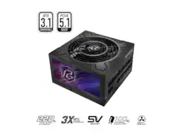 ASRock - Phantom PG-850G 850W 80+ Gold & Cybenetics Platinum Full Modular, ATX3.1/PCIe5.1