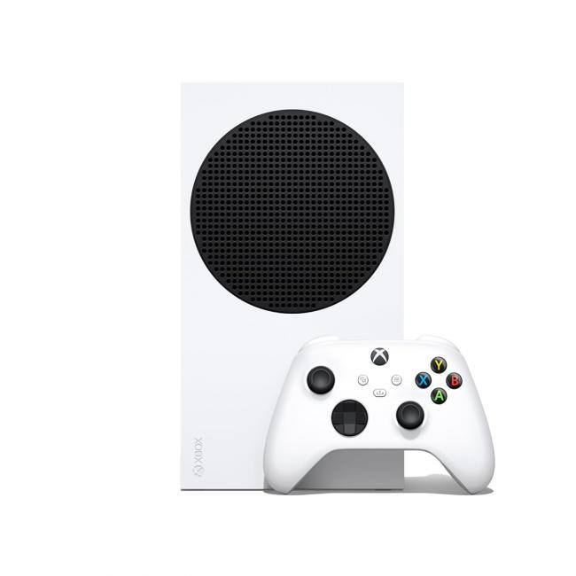 Alt View 1. Microsoft - Xbox Series S 512GB SSD Console + Xbox Wireless Controller Storm Breaker Special Edition - Includes Xbox Wireless - White/Gold.