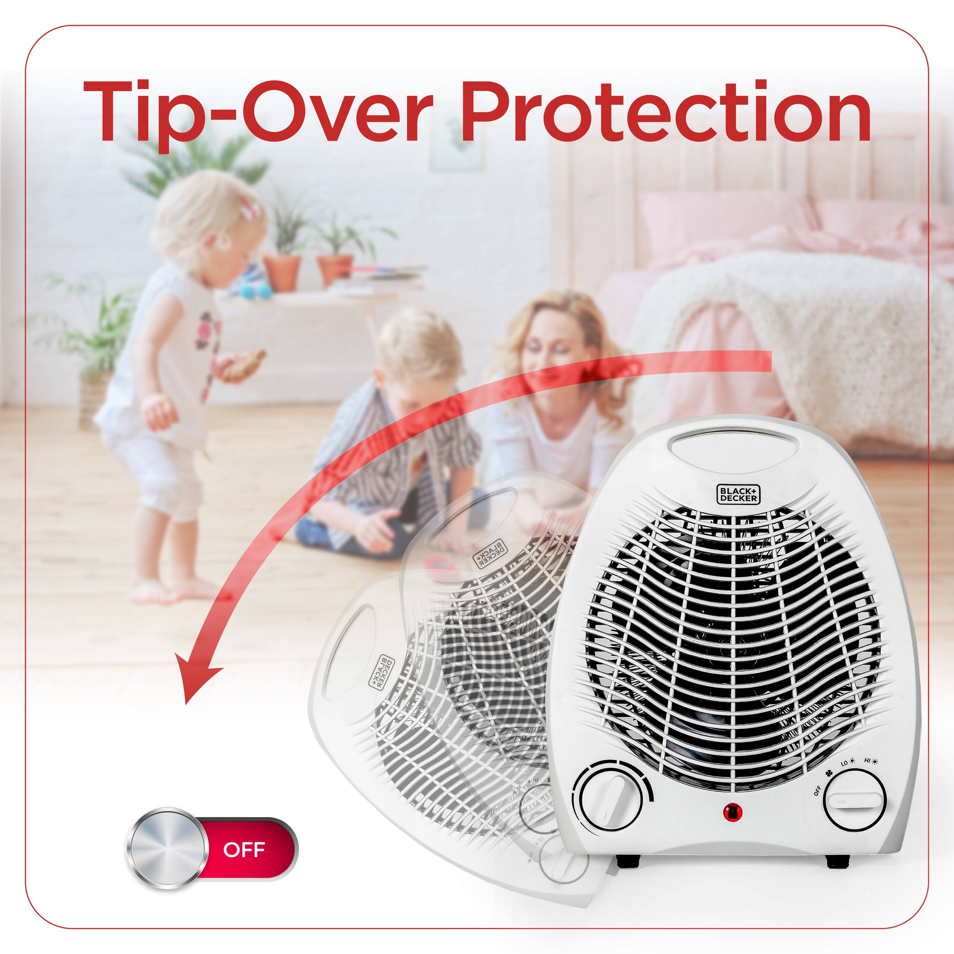 Tip-Over Protection BLACK+ DECKER nit 1 17P96 2 m LK  I OFF