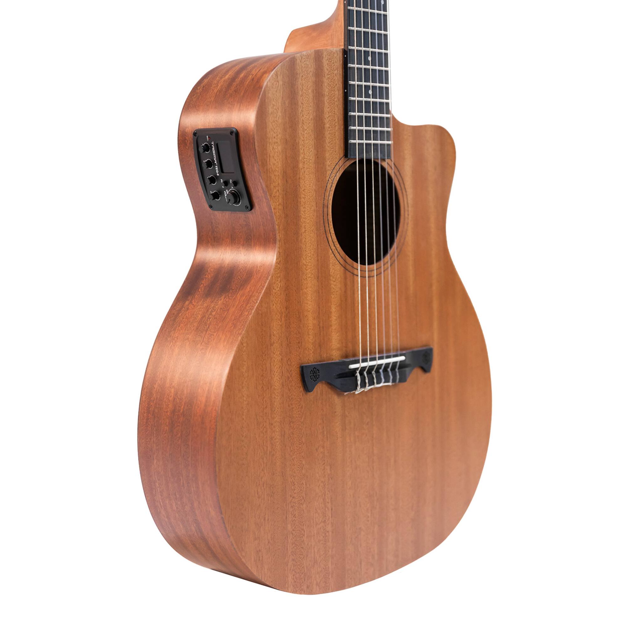 Alt View 1. Tagima - TAGIMA VEGAS GRAN RESERVA EQ-NTOP Nylon Acoustic Guitar.
