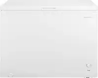 Insignia™ - 10.4 Cu. Ft. Garage-Ready Chest Freezer - White - Front_Zoom