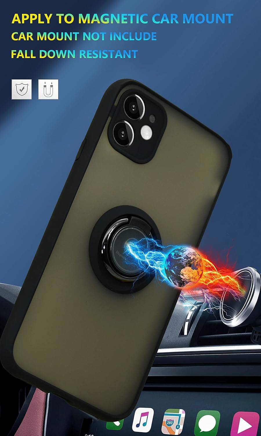 APPLY TO MAGNETIC CAR MOUNT CAR MOUNT NOT INCLUDE FALL DOWN RESISTANT 280 A .4A