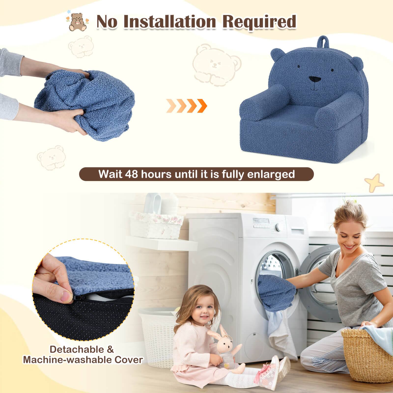 No Installation Required

Wait 48 hours until it is fully enlarged

Detachable & Machine-washable Cover