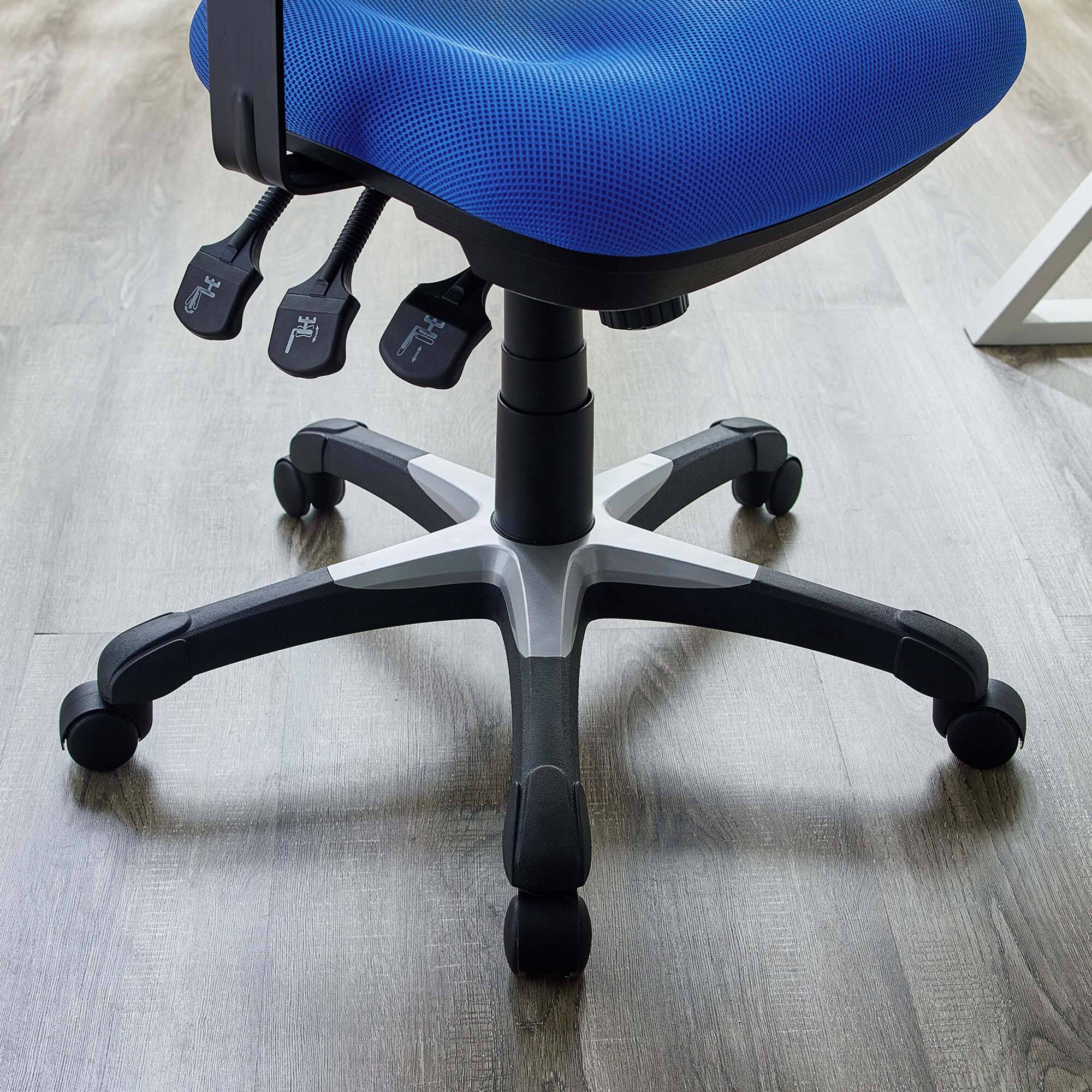 Alt View 7. Modway - Articulate Mesh Office Chair by Modway - Blue.