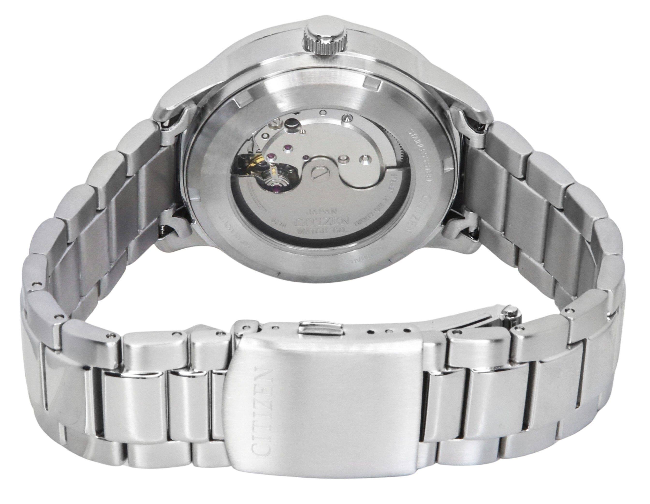 Citizen Stainless Steel Dial Automatic NJ0191 83E 100M Men's Watch