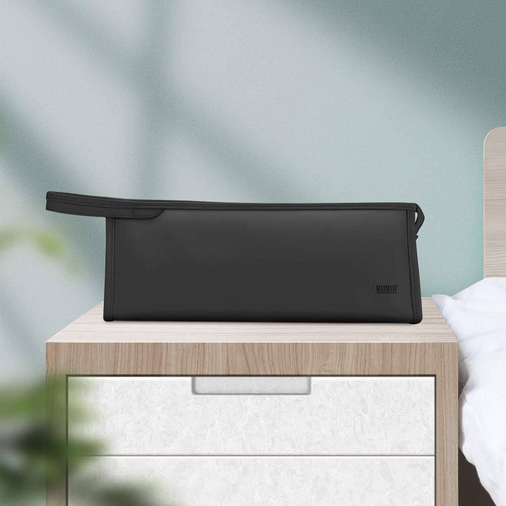 Alt View 1. BUBM - BUBM Black Travel Case for Dyson Airwrap & Shark Flexstyle - Styler Organizer Bag with Attachment Storage - Black.