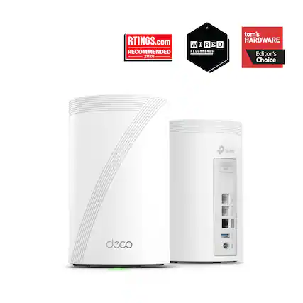 RTINGS.com RECOMMENDED 2026
WIRED RECOMMENDS
tom's HARDWARE Editor's Choice
tp-link
WPS
deco
tabps 0.0 SEARTHING 10.000 LIPTS 10 Power