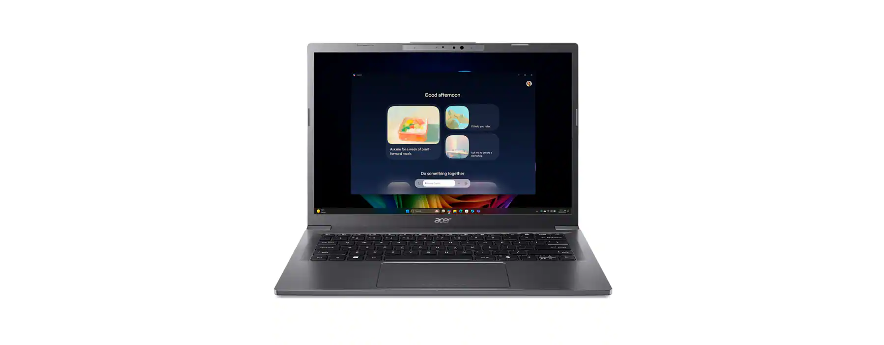 Acer - Aspire 14 AI A14-52M-72FH 14" Laptop Intel Core Ultra 7 256V 8 Core ARC™ 140V GPU 16GB RAM 1TB SSD Windows 11 - Gray