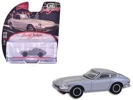 1970 Datsun 240Z "Barrett-Jackson" Series 16 1/64 Diecast Model Car by Greenlight - Silver Metallic
