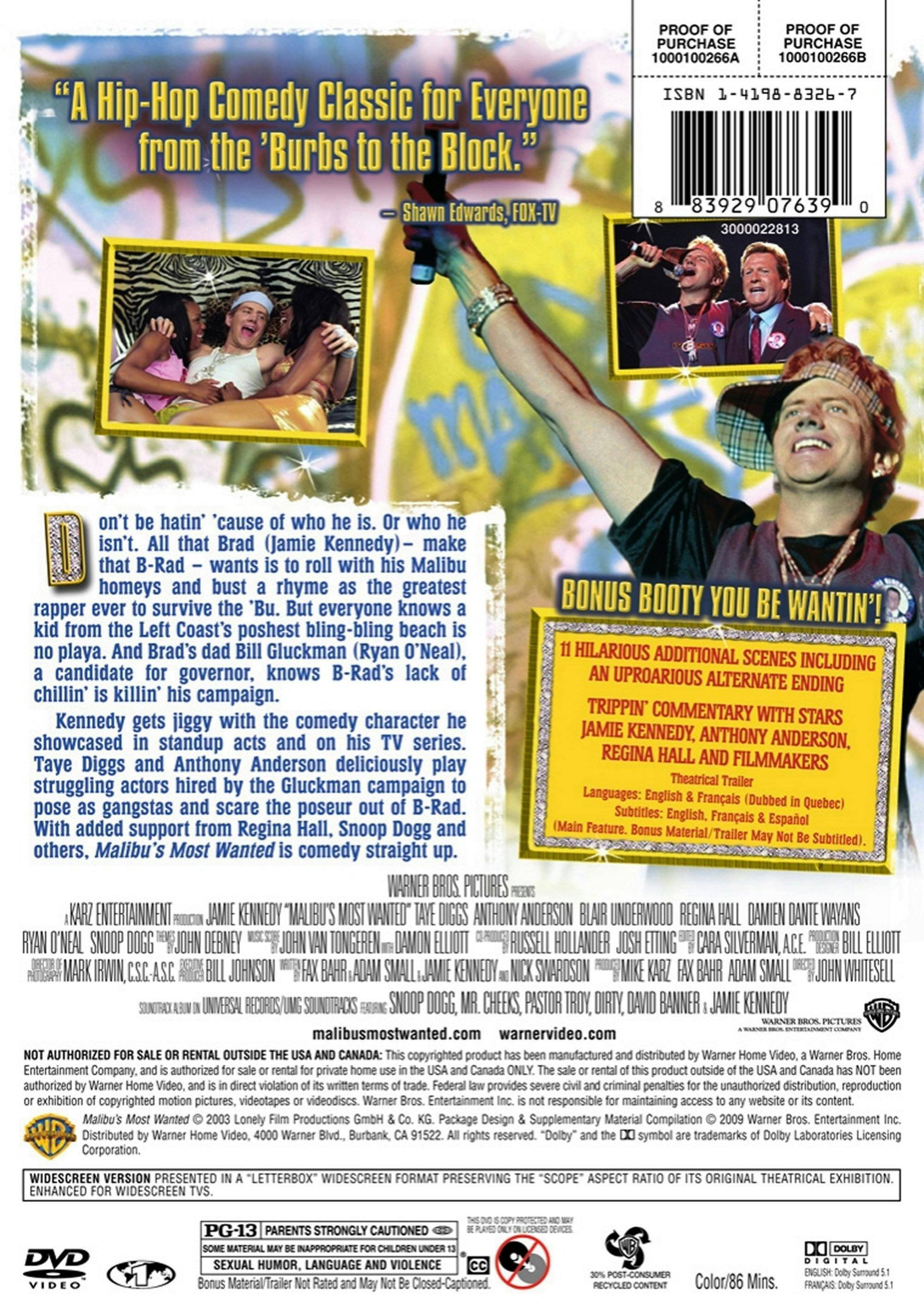 Angle. Malibu's Most Wanted [DVD].