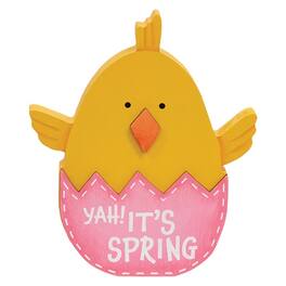 BreeBe - It's Spring Hatching Chick Sitter - Yellow, Pink