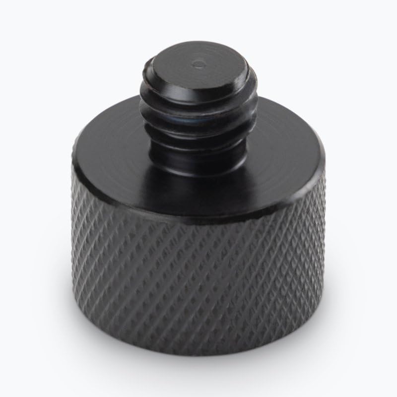 Alt View 7. On Stage Stands - OnStage MA-100 3/8' Male to 5/8' Female Mic Screw Adapter - Black.