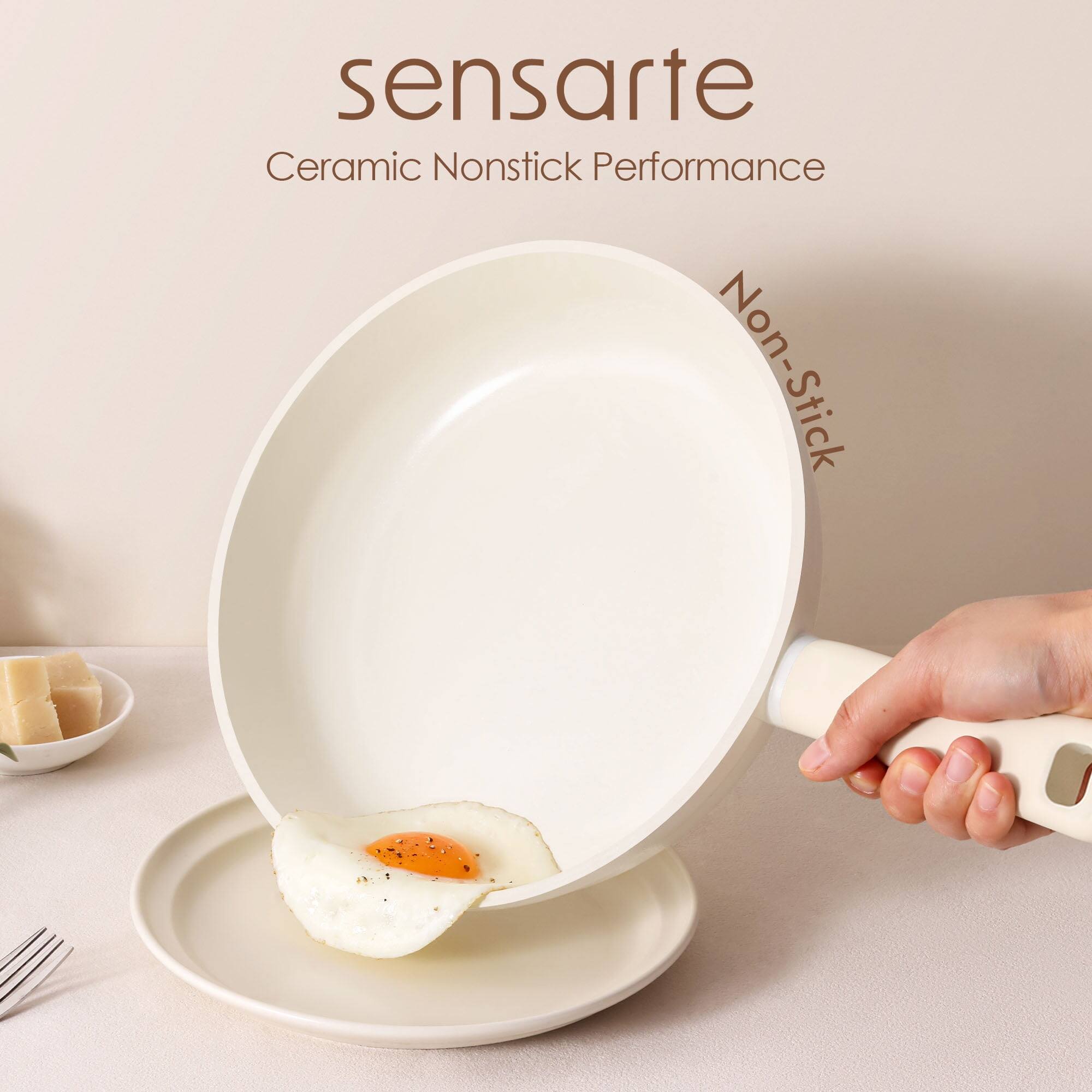 sensarte  
Ceramic Nonstick Performance  
Non-Stick
