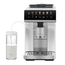 Kenmore - Super Automatic Espresso Coffee Machine with Dual Cream System, Grinder, Touchscreen - White