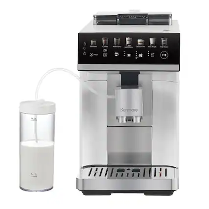 ekpresso Filter Coffee G Cean aCal Latte Americano Marchians Cappuccino Milk Froth Hot Water Kenmore MAX MIN