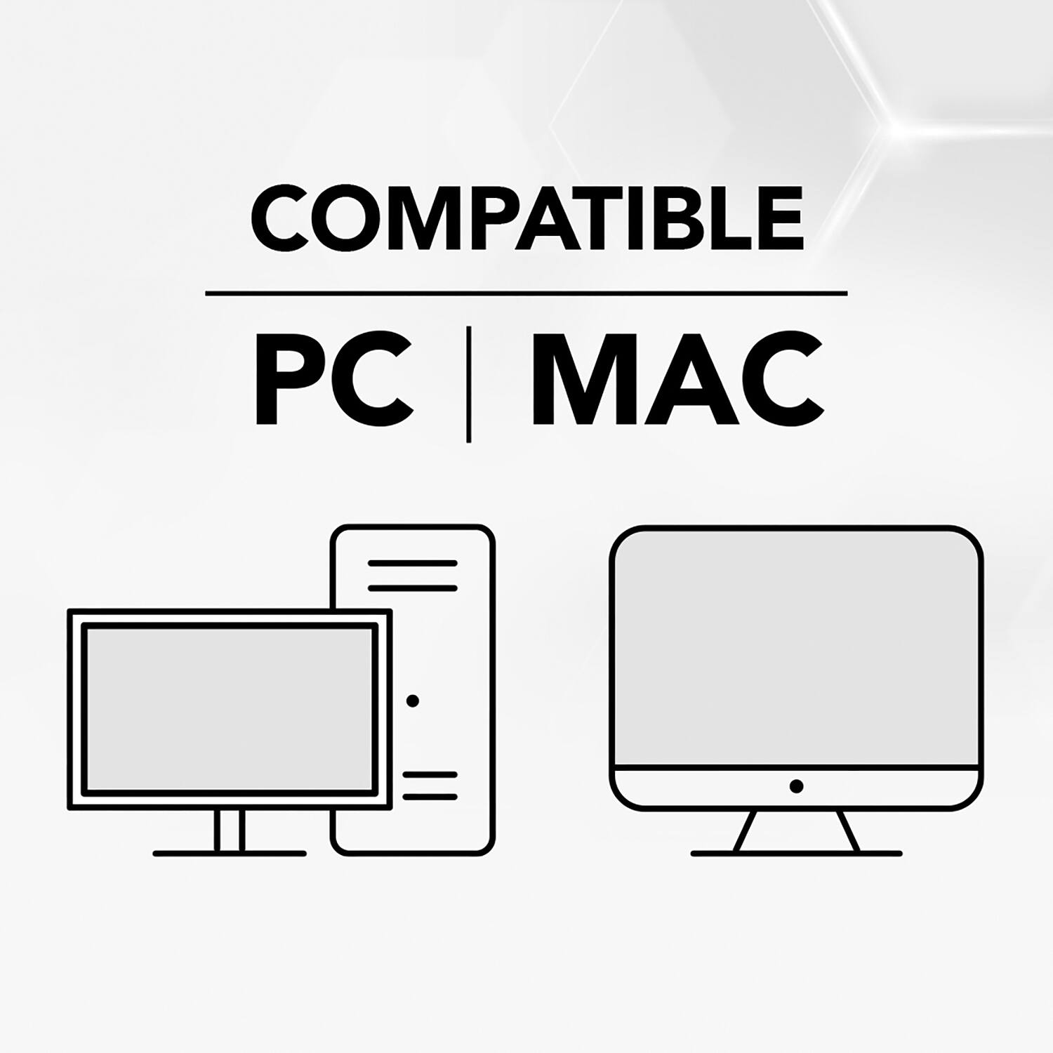COMPATIBLE  
PC | MAC