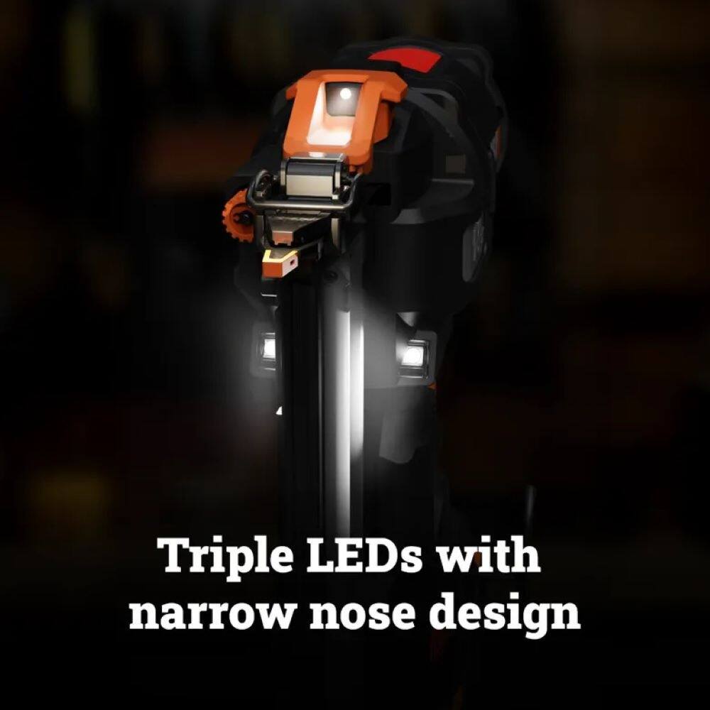 Triple LEDs with narrow nose design