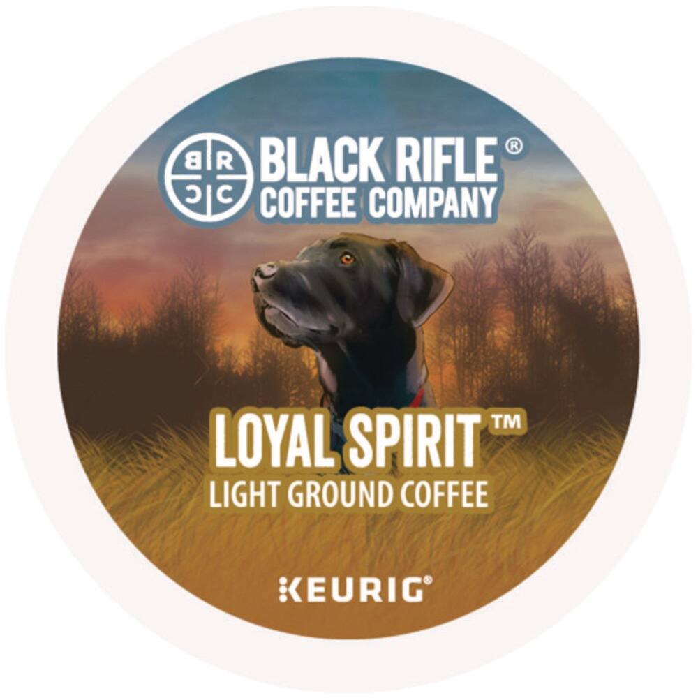 BLACK RIFLE COFFEE COMPANY  
LOYAL SPIRIT™  
LIGHT GROUND COFFEE  
KEURIG®