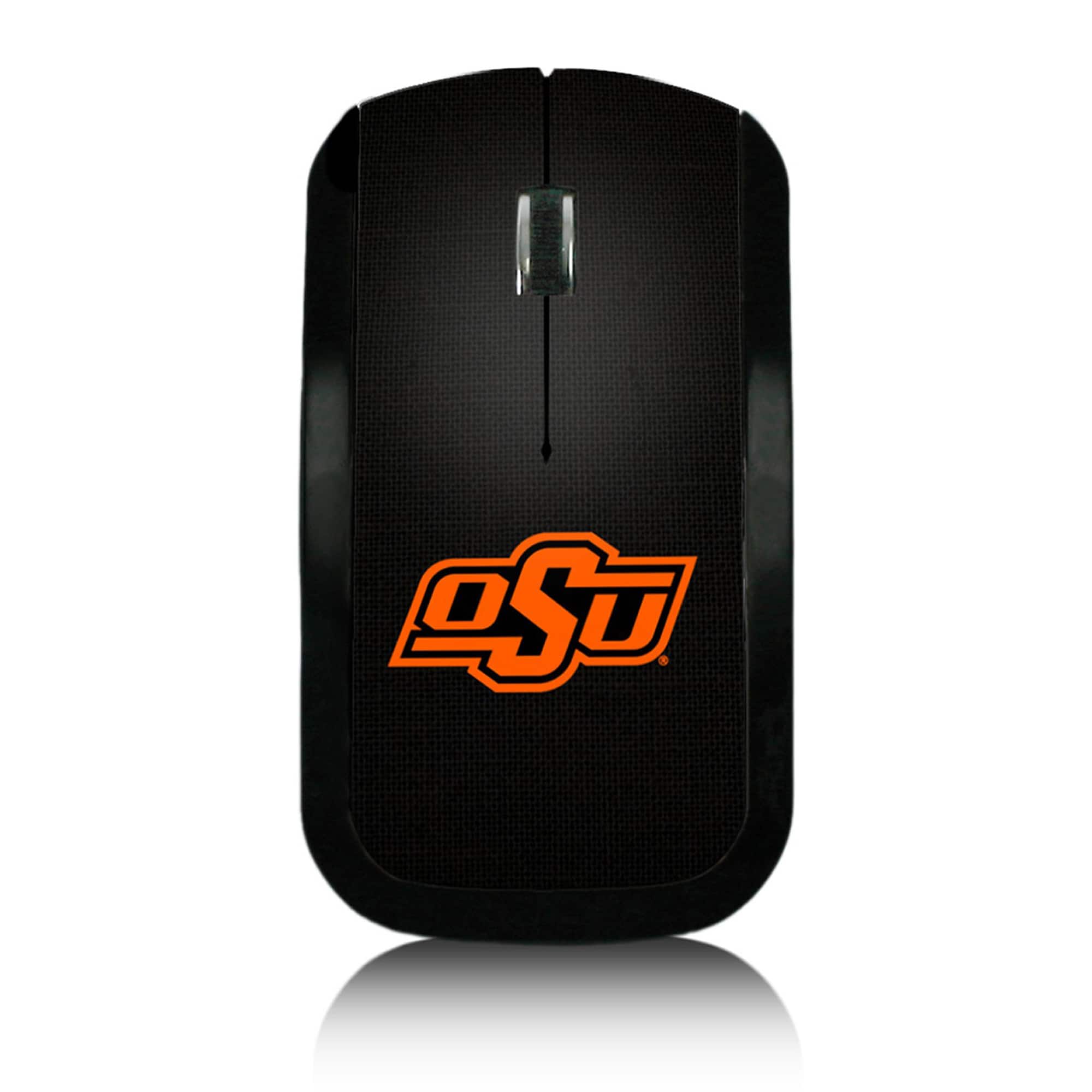 Keyscaper - Oklahoma State Cowboys Solid Design Wireless Mouse - Wireless - Multicolor