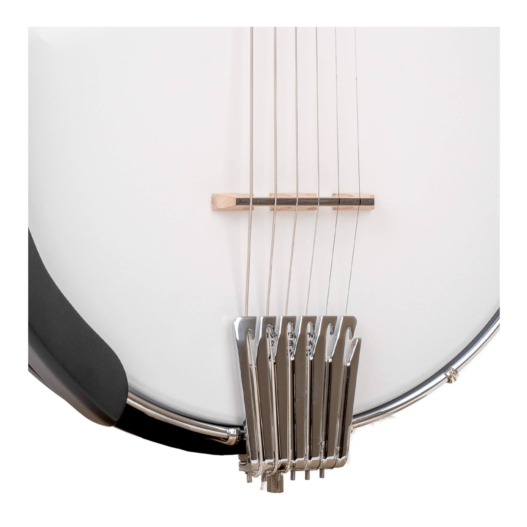 Left. Gold Tone - Gold Tone AC-6 Mini: Acoustic Composite Banjitar with Gig Bag.