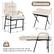 **Dimension:**
- Sofa Chair:
- Height: 37.5"
- Width: 20.5"
- Depth: 21.5"
- Seat Height: 17"
- Seat Depth: 21"
- Armrest Height: 19"
- Base Width: 20"
- Base Depth: 19"
- Base Height: 25"
- Footrest Stool:
- Height: 20"
- Width: 16.5"
- Depth: 15"
- Recliner:
- Length: 41.5"
- Height: 21"
**LBS:**
- Weight Capacity of Sofa Chair: 330 lbs
- Weight Capacity of Footrest Stool: 130 lbs