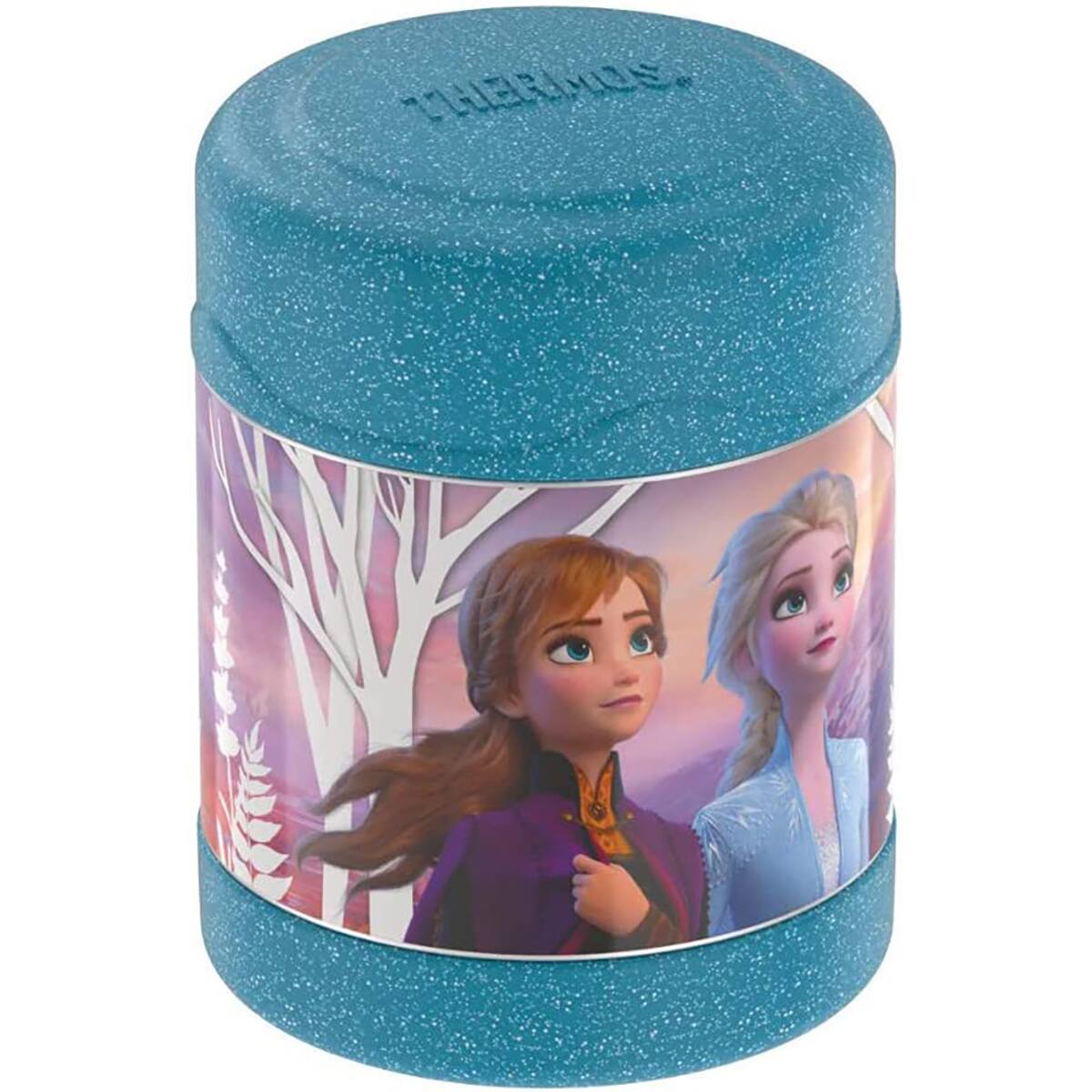Alt View 1. Thermos - Thermos 10 oz. Kids Funtainer Stainless Steel Food Jar - Frozen - Blue - Frozen - Blue.