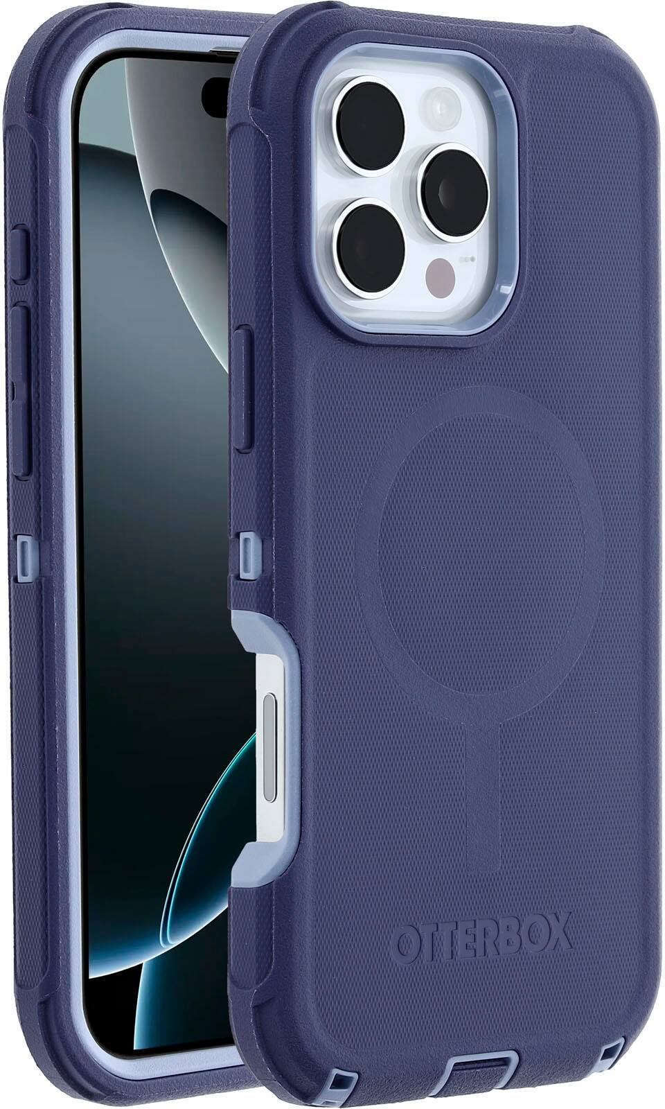 Alt View 1. OtterBox - Defender Series Pro Hard Shell for MagSafe for Apple iPhone 16 Pro Max - Denver Dusk.