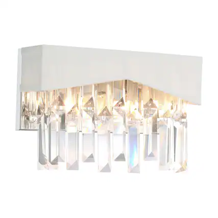 Front. CWI Lighting - Havely 2 Light Wall Sconce With Chrome Finish - Chrome.