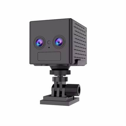 Front. Cluzine - Dual Lens 6X Hybrid Zoom WiFi Security Camera,Night Vision, Mini Indoor Camera.
