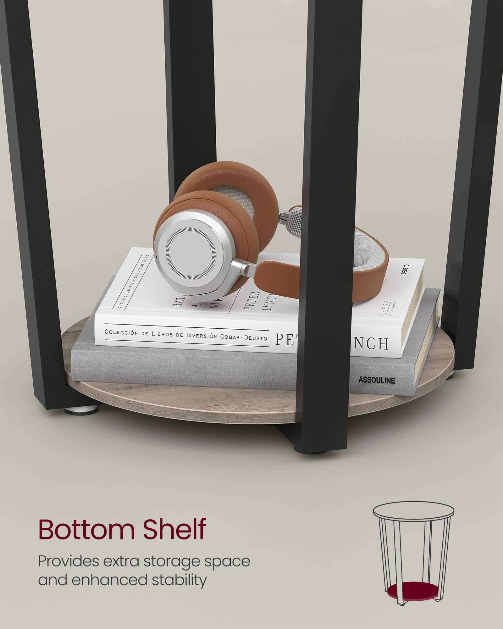 - H E um 100 d
- dem R22 BATI 2 AS PETER LYNCH COLECCIÓN DE LIBROS DE INVERSIÓN COBAS-DEUSTO COBAS PE S 1 NCH ASSOULINE
- Bottom Shelf
- Provides extra storage space and enhanced stability