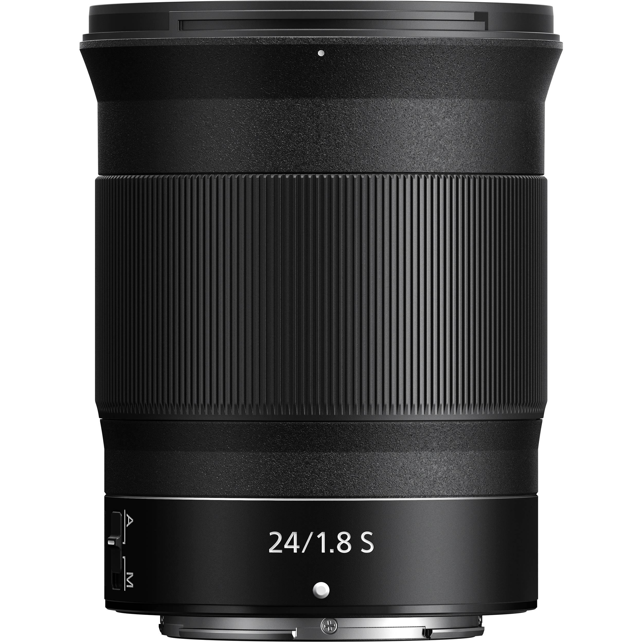 Back. Nikon - Nikon NIKKOR Z 24mm f/1.8 S Wide-Angle Prime Lens Bundle.