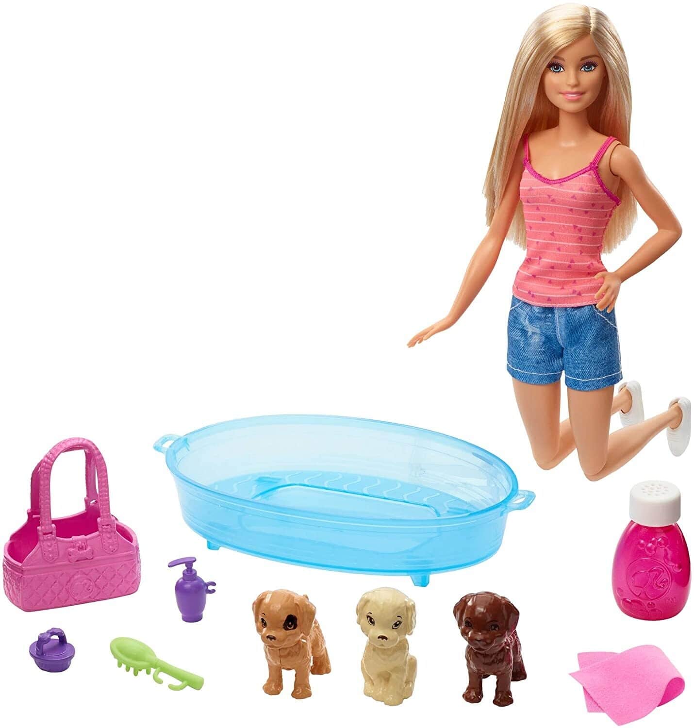 Mattel - Barbie Doll and Pets Playset - COLLECTABLES - Multicolor