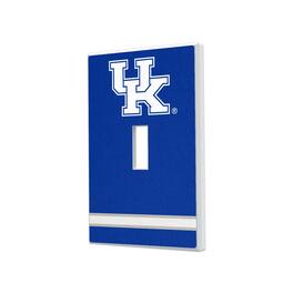 Keyscaper - Kentucky Wildcats Stripe Design Single Toggle Light Switch Plate - Multicolor