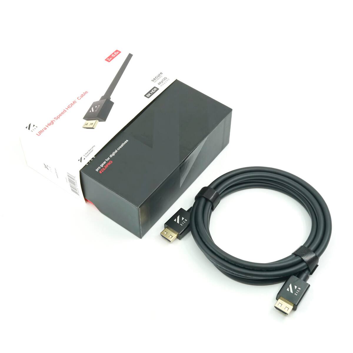 2m/6.6ft Cable HDMI High Speed HDMI Ultra for digital creatives for pro #ZILRPRO gear

secure 4Kp120 8KHDR

#112