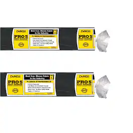 3 x 250 ft Weed Barrier Fabric w/ DeWitt 4 x 250 ft Weed Barrier Fabric - Black