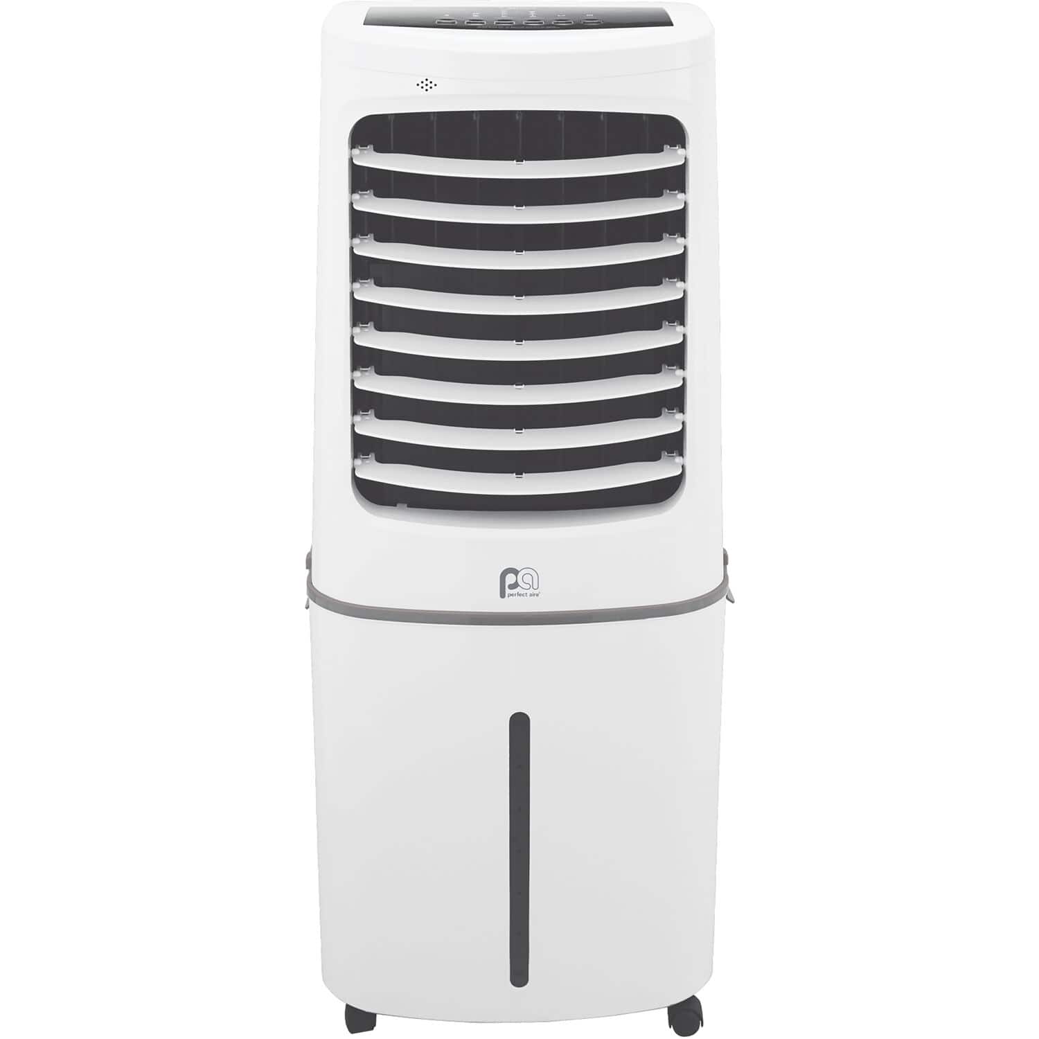 Perfect Aire - 550 Sq.Ft. 560 CFM Portable Air Conditioner Evaporative Cooler - White - Front_Zoom