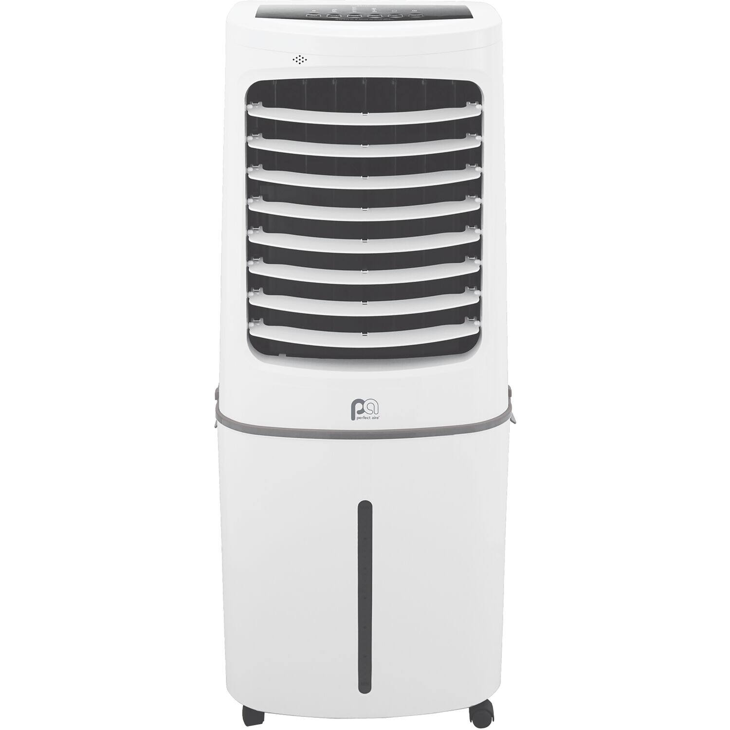Front. Perfect Aire - 550 Sq.Ft. 560 CFM Portable Air Conditioner Evaporative Cooler - White.