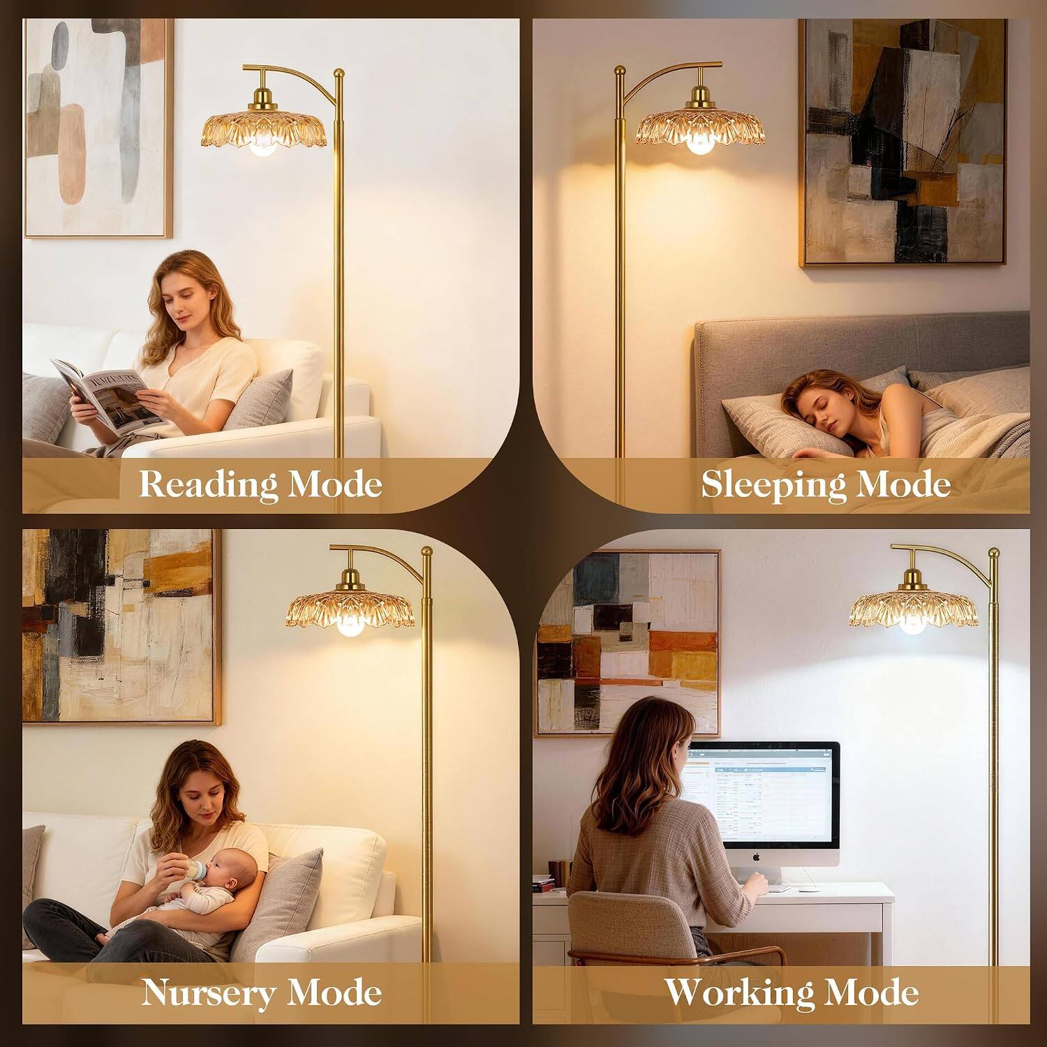 Reading Mode  
Sleeping Mode  
Nursery Mode  
Working Mode
