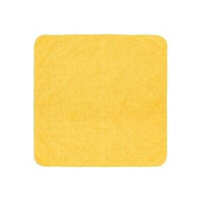 Front. HYGEN - HYGEN r-40 Recycled Microfiber Cleaning Cloths, 12" x 12", Yellow, 24/Pack (1820580) - Yellow.