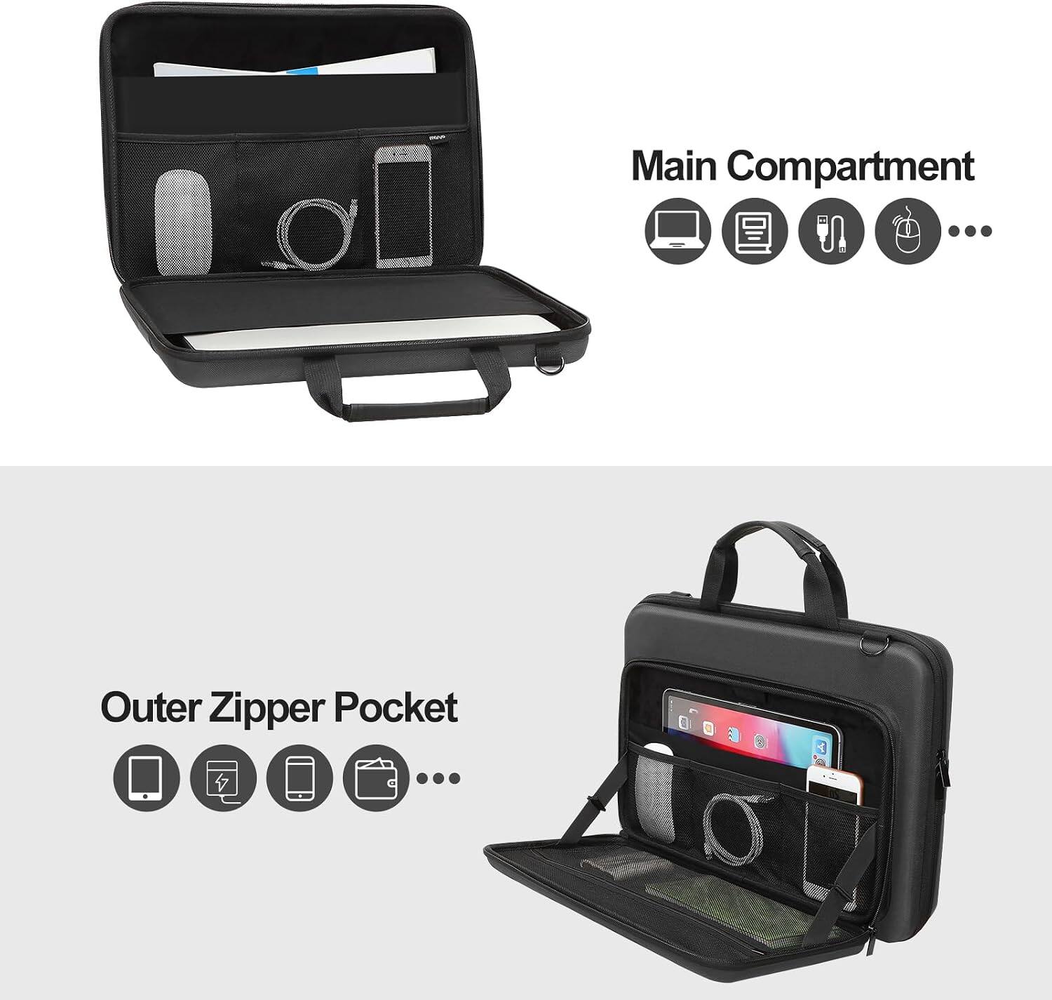 Main Compartment

Outer Zipper Pocket