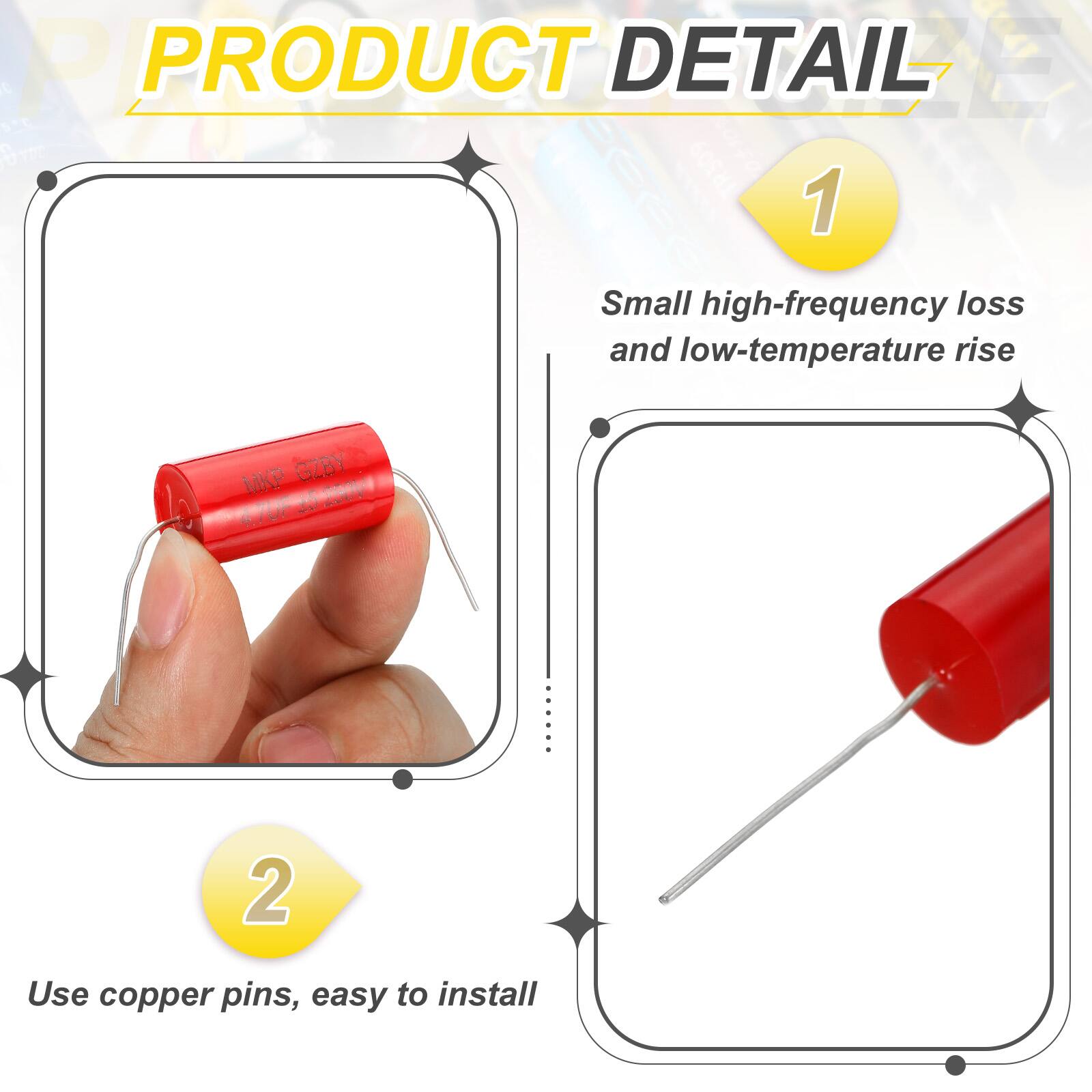 PRODUCT DETAIL

1. Small high-frequency loss and low-temperature rise

2. Use copper pins, easy to install